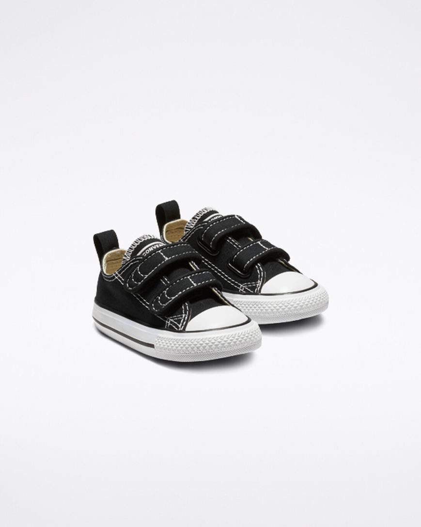 Zapatillas Bajas Converse Chuck Taylor All Star Easy-On Niño Negras | PE 5P8470